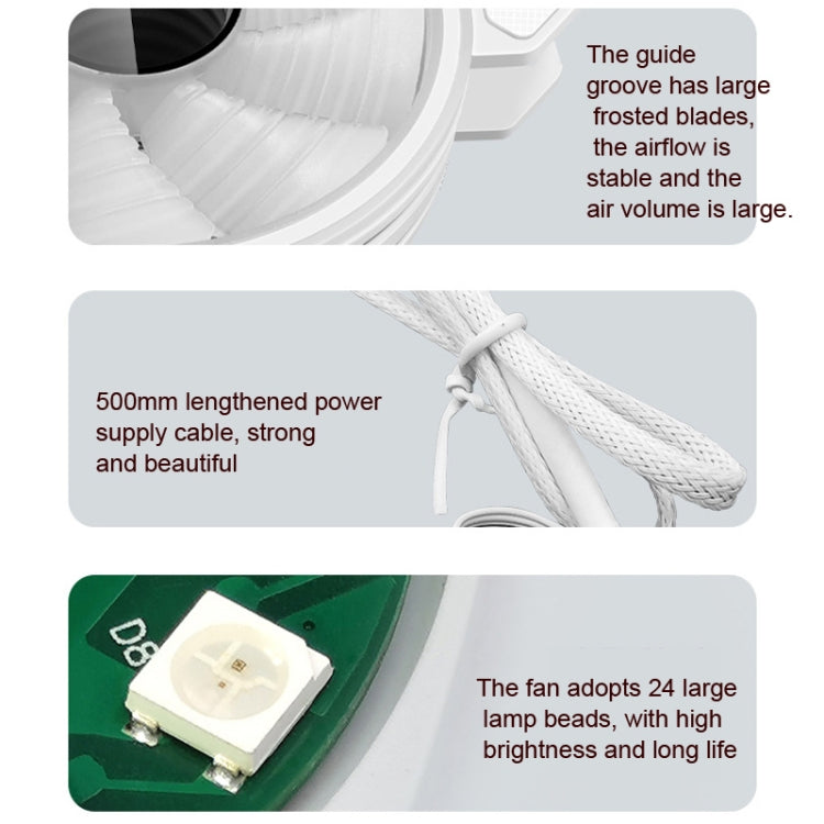 COOLMOON 12cm Infinity Lens Computer Cooling Fan PWM ARGB Chassis Cooling Fan(White)