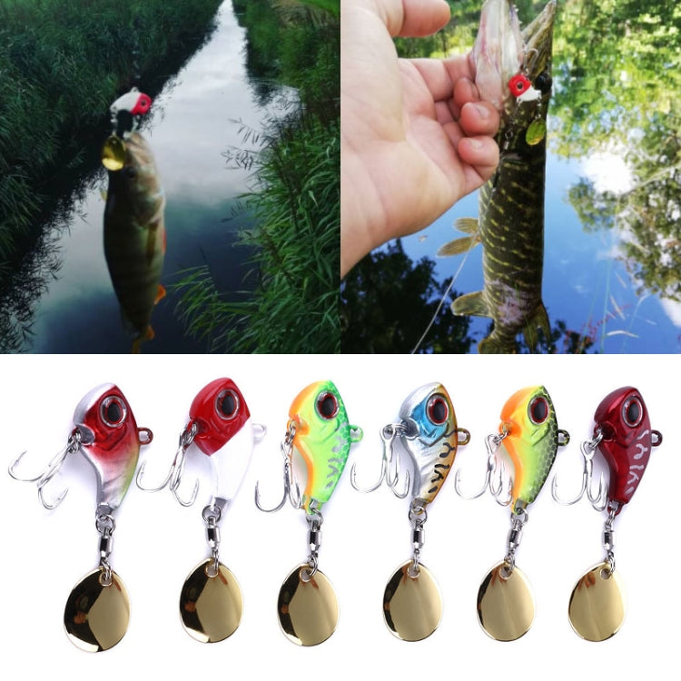 HENG JIA Distant Rotation Sequin VIB Fake Bait, Specification: 13g(6 Colors)