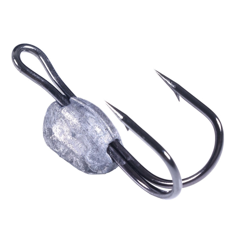 3 PCS HENGJIA SO068 Submerged Crab Hook Anti-hanging Bottom Ice Fishing Bait, Color: 8cm 19g 2