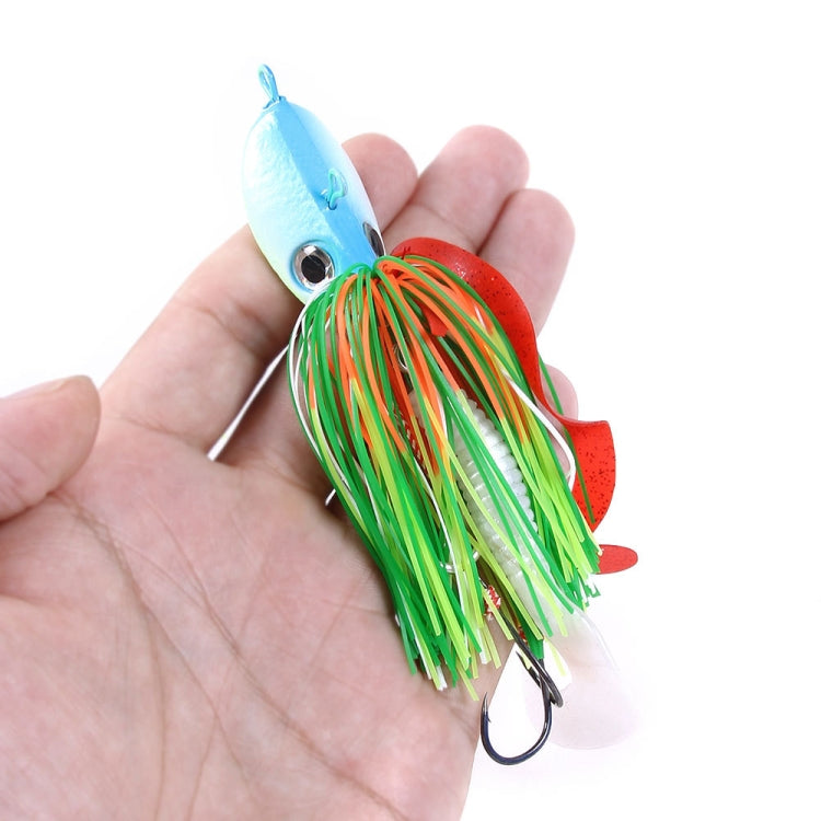 HENGJIA JIG Fish Head Beard Lead Hook, Specification: 40G(No. 3)