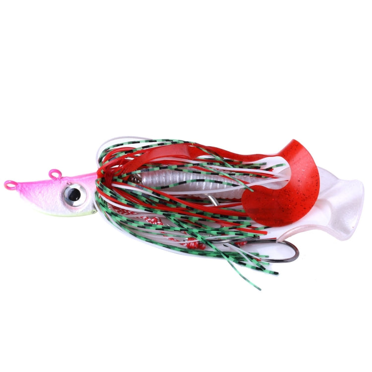 HENGJIA JIG Fish Head Beard Lead Hook, Specification: 150G(No. 1)