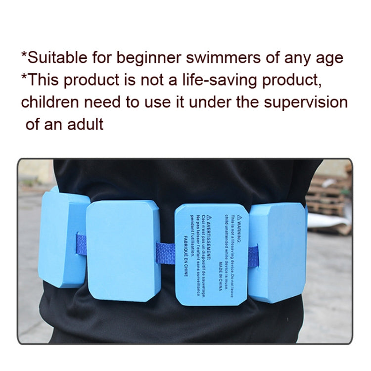 EVA Training Pool Foam Belt Adjustable Back Floating Foam Swimming Floating Waistband, Swimming Floating Waistband