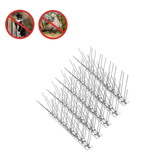 50cm Long Bird Repellent Anti-cat Thorn Stainless Steel Anti-bird Thorn, 10 PCS 50cm Long