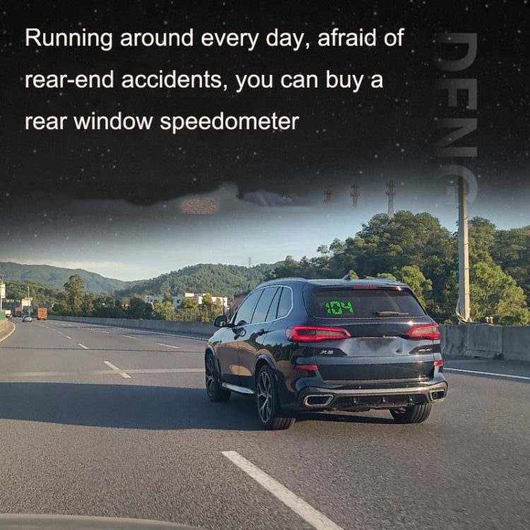 C188 GPS Rear Window Speedometer Head Up Display Speed Display HUD Car Universal, C188 GPS HUD