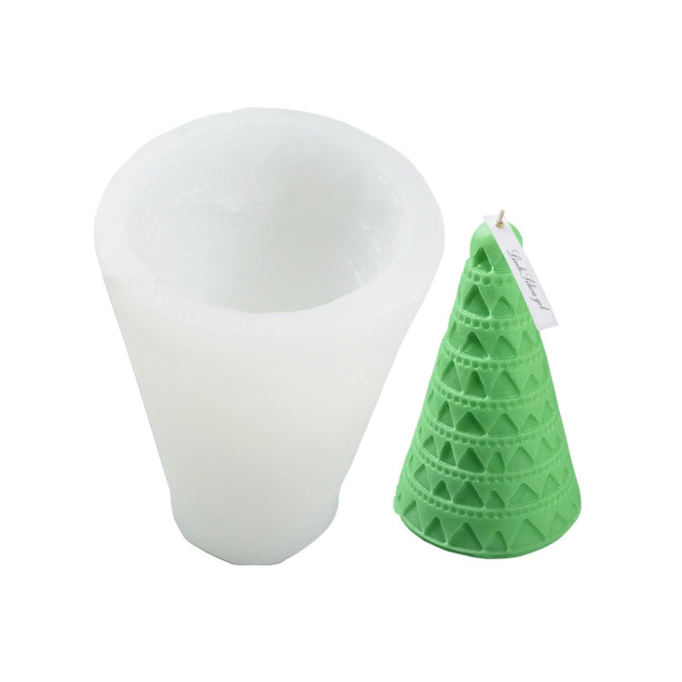 DIY Christmas Candle Aromatherapy Gypsum Silicone Mold, Shape:, Santa, Simple Christmas Tree, Triangular Christmas Tree, Christmas Gift, Single Stereo, Snow House 3, Single Christmas Cylinder, Origami Christmas Tree, 8 Cone Contest Christmas Tree      ...
