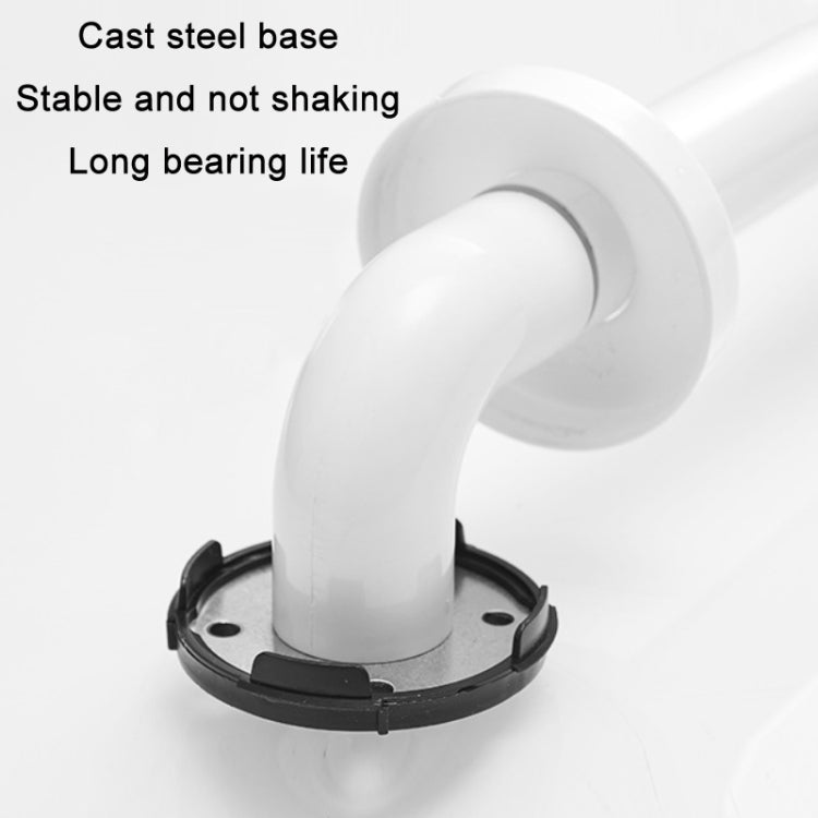 Kuaierte Bathroom Stainless Steel Safety Anti-Slip Disabled/Elderly Handrails, Size: 68cm (Yellow)