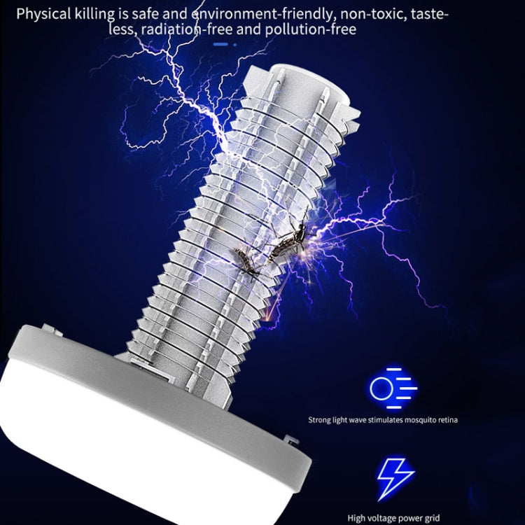 Bluetooth Audio USB Charging Lighting Mosquito Trap(W881 Brown)
