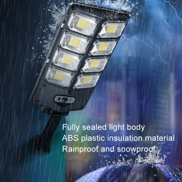 E-SMARTER LED Strong Light Dual Row Road Light Solar Garden Sensor Light, Style: W789A-4