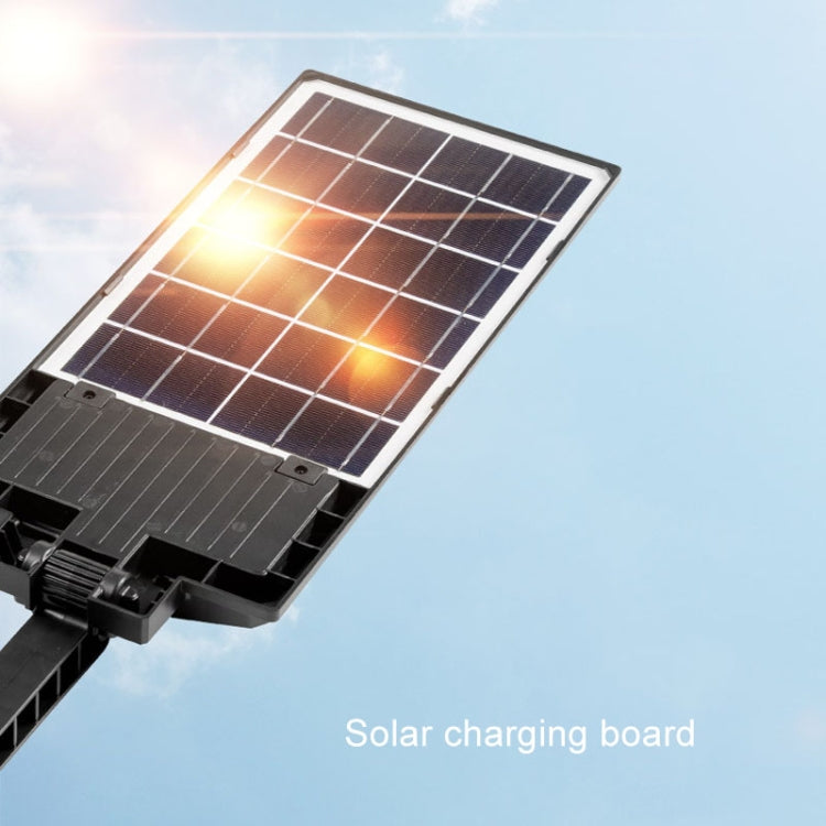 E-SMARTER LED Strong Light Dual Row Road Light Solar Garden Sensor Light, Style: W789B-4