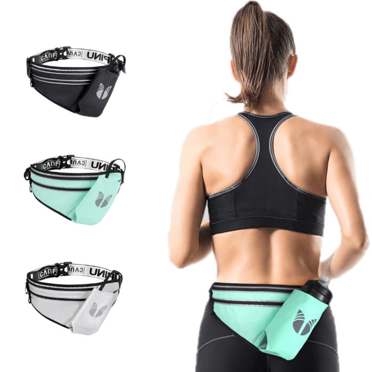 CAN FLY YIPINU Outdoor Fitness Water Bottle Mobile Phone Storage Waist Bag(Green)