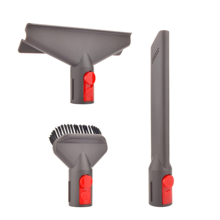 Vacuum Cleaner Accessories for Dyson V7 V8 V10 V11 V12 V15, 5 In 1, Soft Brush, Two -in -one Brush, 2 PCS Stain Brush, Mattress+Crevice+Stain Brush, 4 In 1 Set, Hose Set, 2 PCS Adapter, Bracket