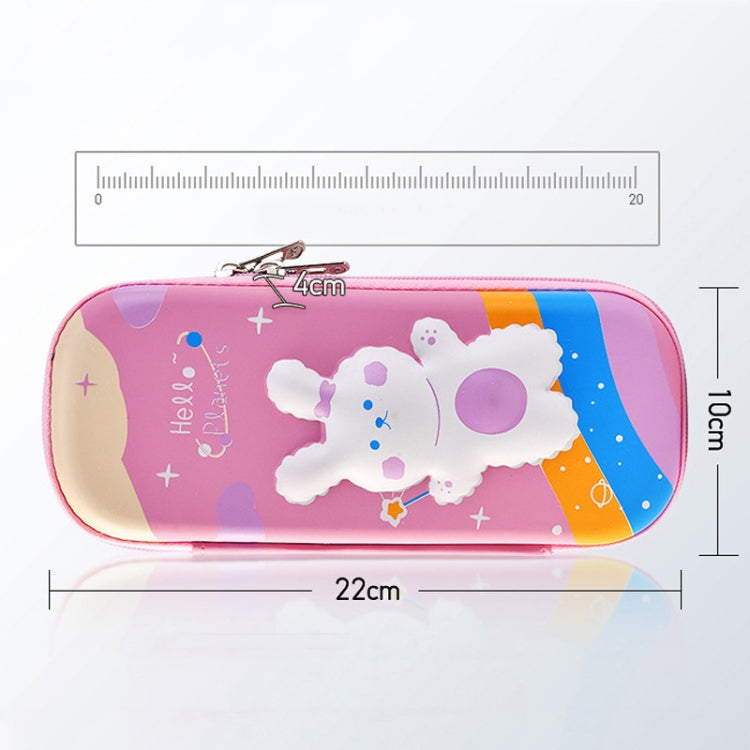 Uime EVA 3D Multi-compartment Pencil Case Stationery Box Children School Supplies(Red Dragon)