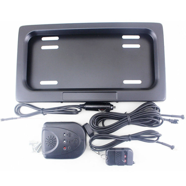 US Standard Rolling Shutter Car License Plate Frame License Plate Bracket, Single License Plate Bracket