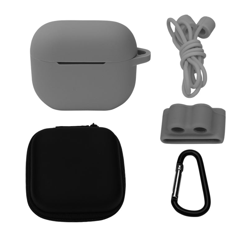 Bluetooth Earphone Silicone Cover Set For AirPods 3, 5 PCS/Set White, 5 PCS/Set Mint Green, 5 PCS/Set Grass Green, 5 PCS/Set Pink, 5 PCS/Set Black, 5 PCS/Set Red, 5 PCS/Set Yellow, 5 PCS/Set Gray, 5 PCS/Set Wine Red, 5 PCS/Set Light Purple             ...