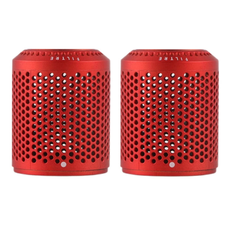 2 PCS Outer Cover Dust Filter for Dyson Hair Dryer HD01/HD03/HD08, Outer Filter Cover Rose Red, Outer Filter Cover Black, Outer Filter Cover Gray, Outer Filter Cover Red, Outer Filter Cover Grey, Outer Filter Cover Silver