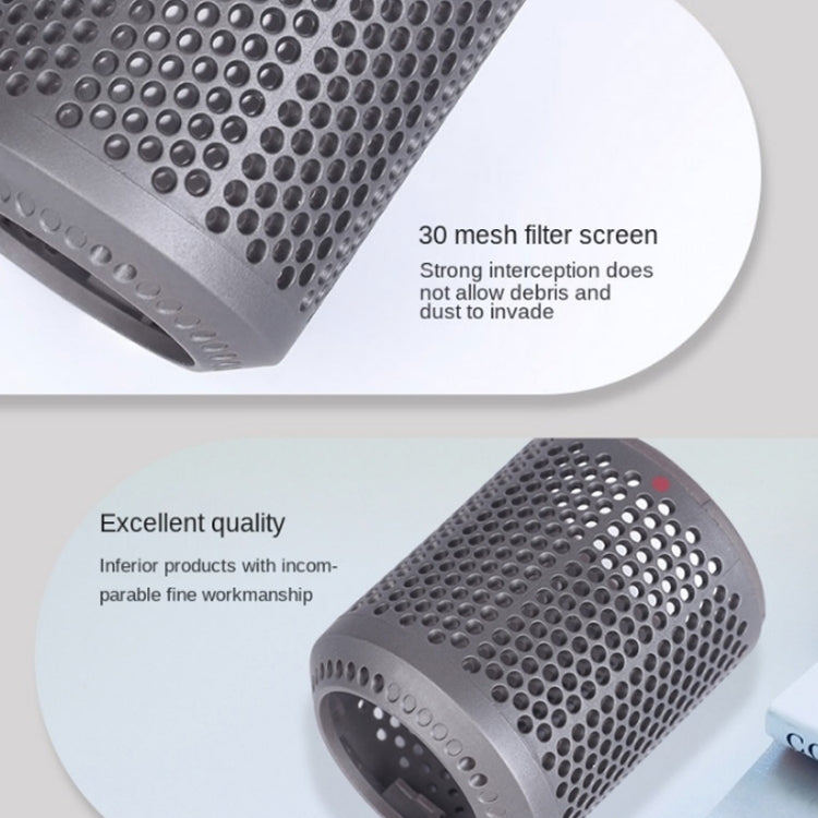 2 PCS Outer Cover Dust Filter for Dyson Hair Dryer HD01/HD03/HD08, Outer Filter Cover Rose Red, Outer Filter Cover Black, Outer Filter Cover Gray, Outer Filter Cover Red, Outer Filter Cover Grey, Outer Filter Cover Silver