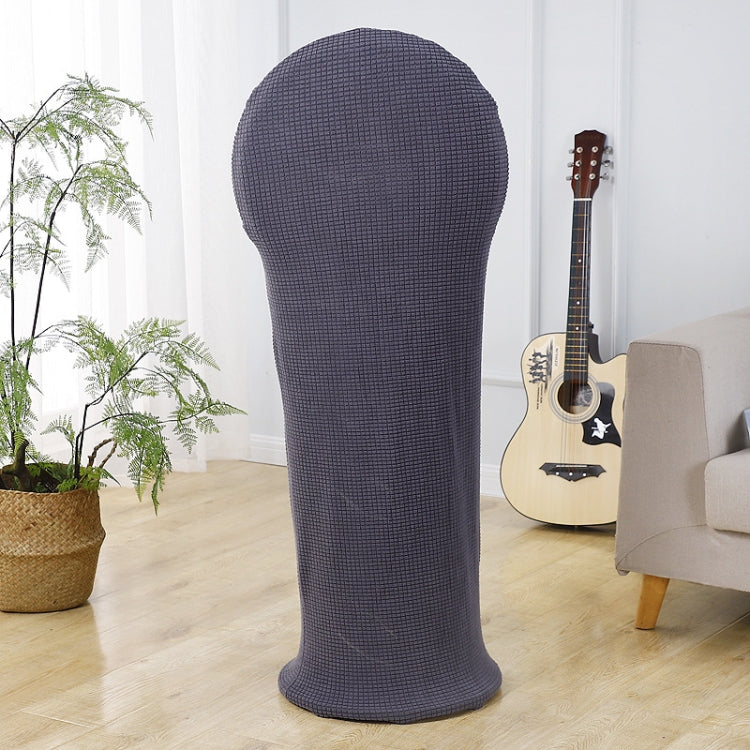 Round Elasticity Fan Dust Cover Household Use Fabric Fan Protective Cover, 110x45cm Gray, 110x45cm Green, 110x45cm Blue