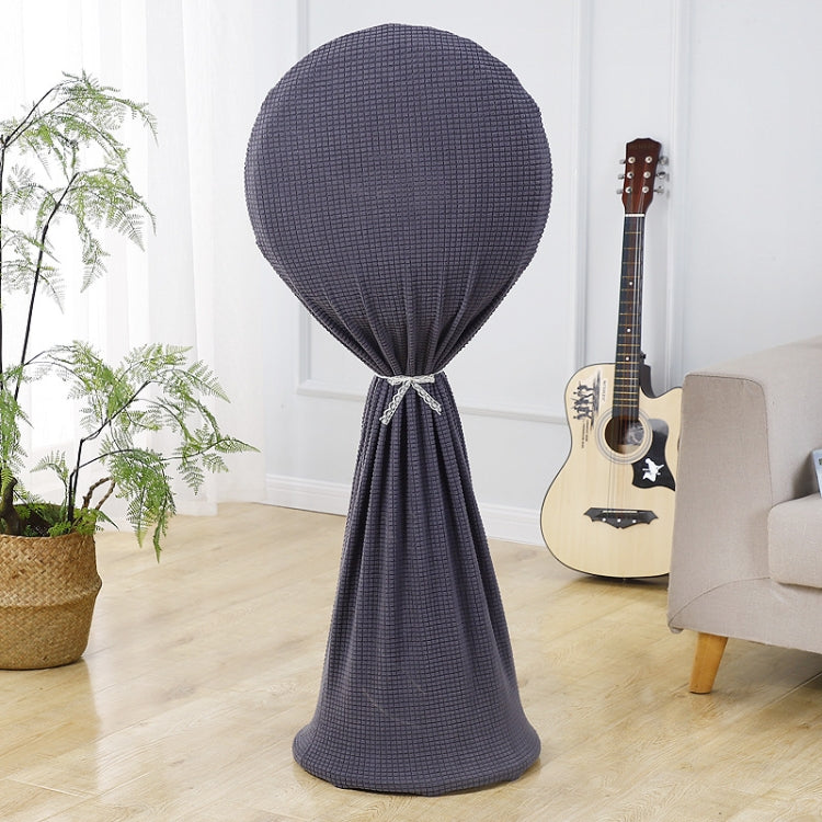 Round Elasticity Fan Dust Cover Household Use Fabric Fan Protective Cover, 110x45cm Gray, 110x45cm Green, 110x45cm Blue