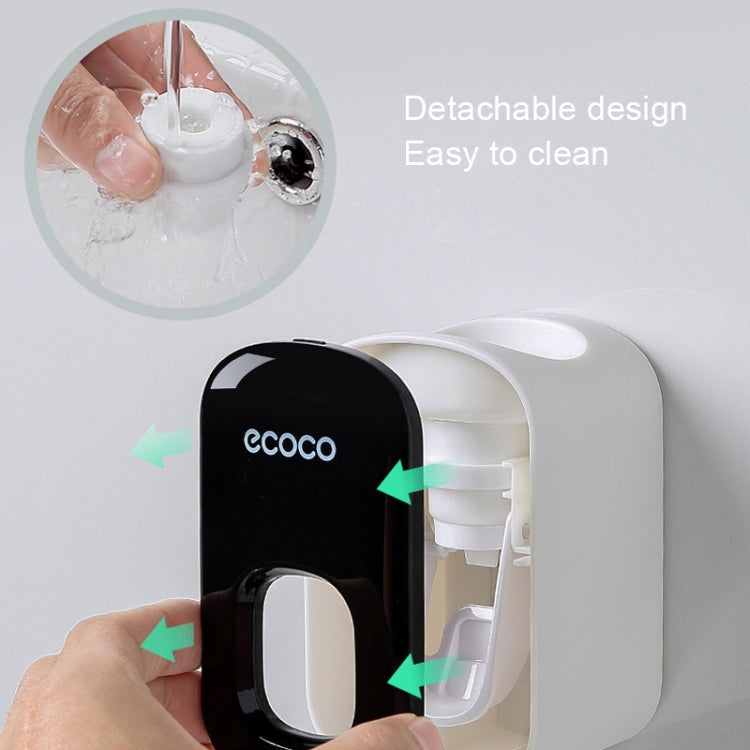 ECOCO E1922 Children Adult Double Position Automatic Toothpaste Squeezing Device(Grey)
