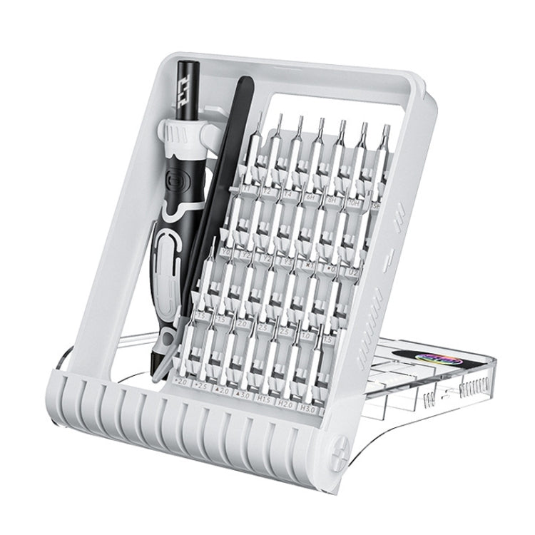 JAKEMY JM-8189 32 In 1 Cross Screwdriver Tool Set Computer Phone Repair Tool(White)