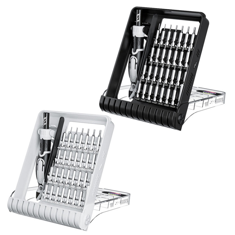 JAKEMY JM-8189 32 In 1 Cross Screwdriver Tool Set Computer Phone Repair Tool(White)