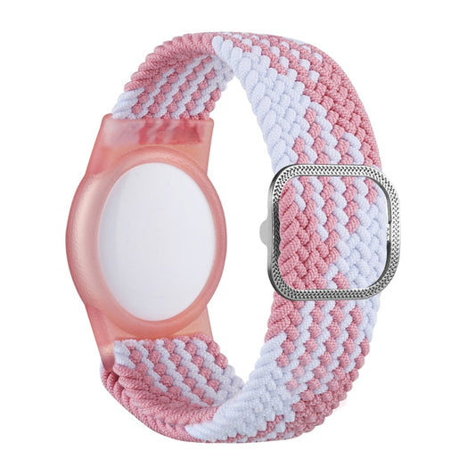 Wristband Protective Case Anti Scratch Bracelet Adjustable Strap For AirTag 2nd Gen / AirTag 1st Gen, Blue White, Pink White, Pink, Black, Red, Blue, Cowboy, Colorful Orange, Colorful Black