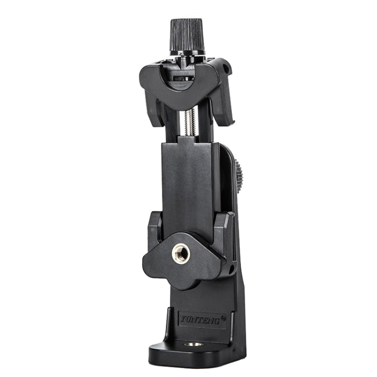 YUNTENG Tripod PTZ Adapter Aelfie Rod Live Broadcast Bracket Fixing Clip