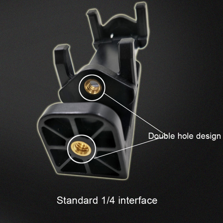 YUNTENG Tripod PTZ Adapter Aelfie Rod Live Broadcast Bracket Fixing Clip