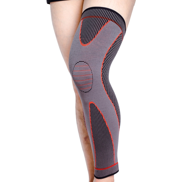 Nylon Knitted Riding Sports Extended Knee Pads, S