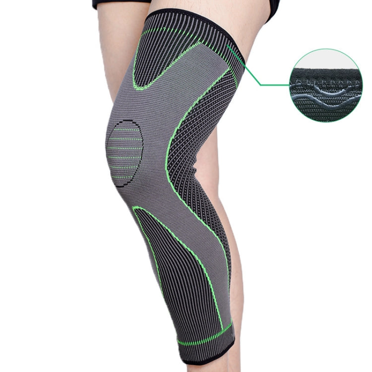 Nylon Knitted Riding Sports Extended Knee Pads, S