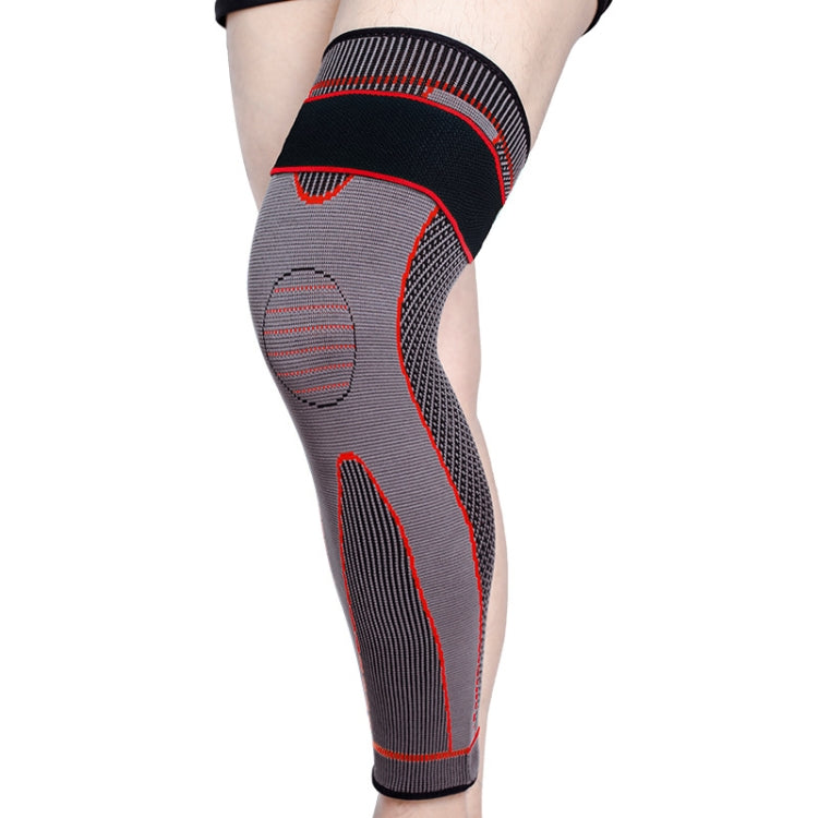 Nylon Knitted Riding Sports Extended Knee Pads, S
