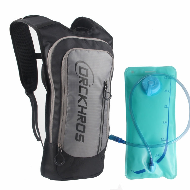 DRCKHROS DH116 Outdoor Cycling Sports Water Bag Backpack, Color: Gray+Water Bag