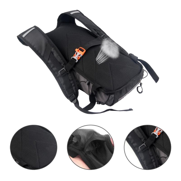 DRCKHROS DH115 Outdoor Running Sports Cycling Water Bag Backpack, Color: Black Green