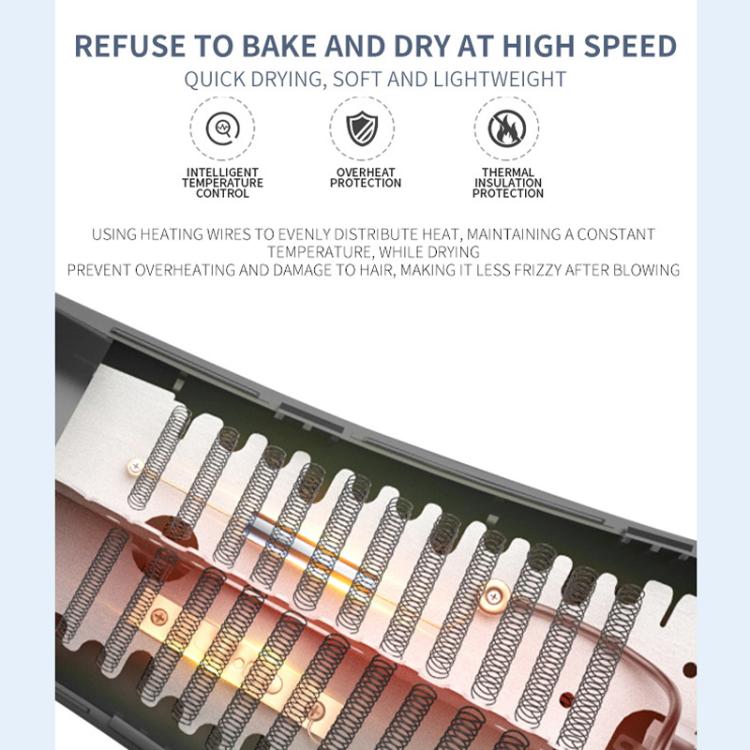 SENBAILU Household Blue Light Hot Cold Wind High Power Hair Dryer, Size: JP Plug(Black)