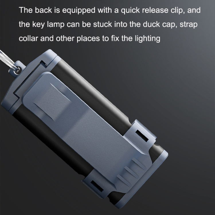 WUBEN G2 Strong Light LED Flashlight USB Outdoor Campers And Household Super Bright Key Chain Light(Blue)