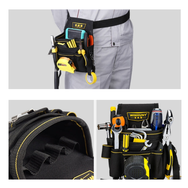 WINHUNT Thickened Canvas Multifunctional Hardware Tool Bag, Model: WH008