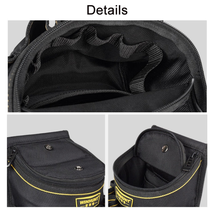 WINHUNT Thickened Canvas Multifunctional Hardware Tool Bag, Model: WH068