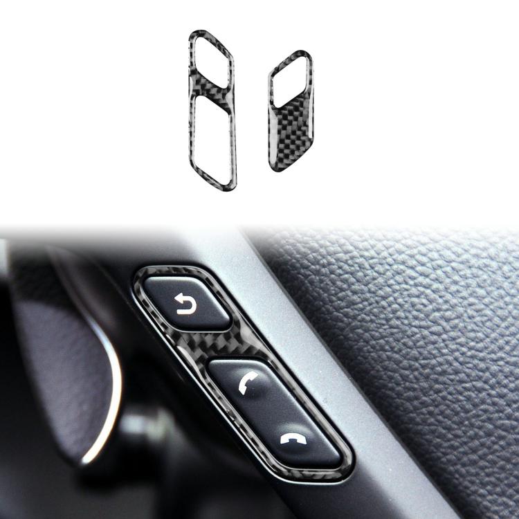 For Infiniti G35/G37/G25/Q60 2pcs /Set Steering Wheel Answer Button Sticker