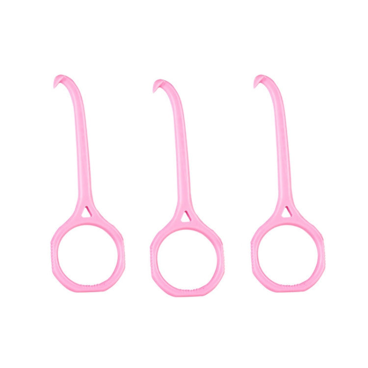 YOUTU 3pcs Invisible Braces Extractor Picking Hooks And Removing(Pink)