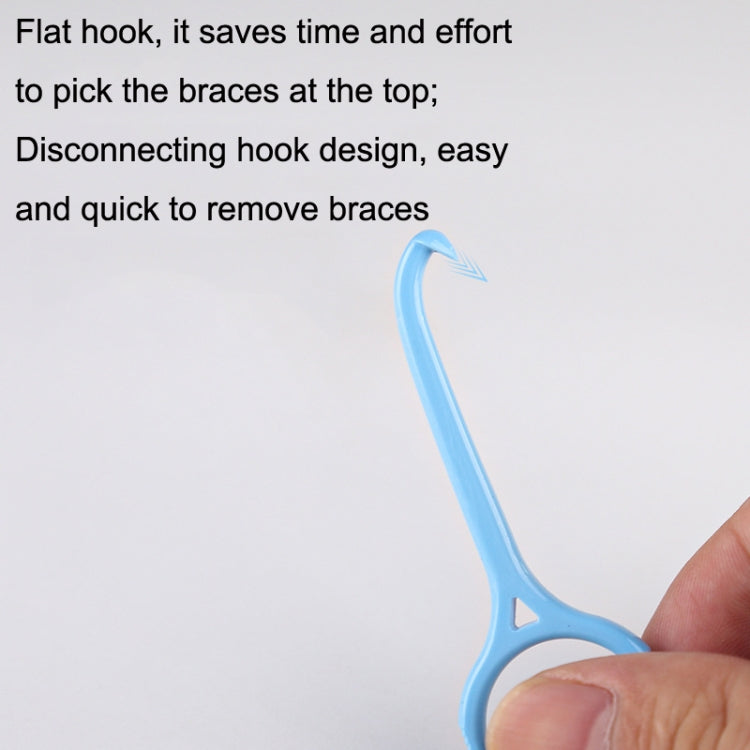 YOUTU 3pcs Invisible Braces Extractor Picking Hooks And Removing(White)