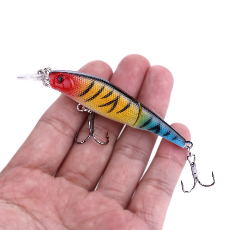 HENGJIA JM010 9cm 7g 2 Sections Bionic Bait With Beads Diving Mino Fake Bait(3)