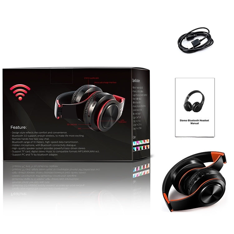 LPT660 Bluetooth Wireless Headset HIFI Stereo Sports Headphones, LPT660 (Black+Green), LPT660 (White Rose Gold), LPT660 (Black Orange), LPT660 (Black Pink), LPT660 (Black Gold), LPT660 (Black Rose Gold), LPT660 (White Red), LPT660 (White Blue)         ...