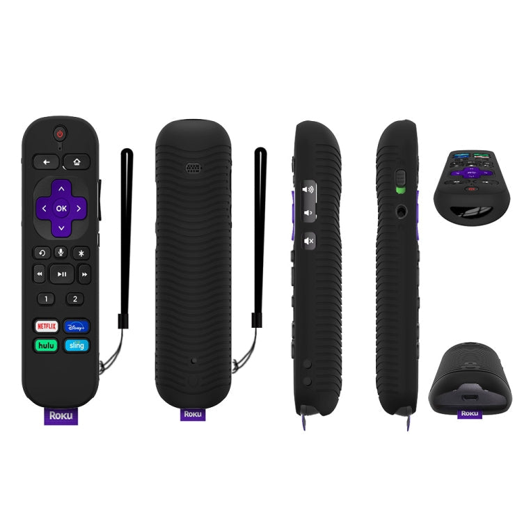 For TCL Roku Voice Remote Pro Y30 Remote Control Shockproof Silicone Protective Case, For TCL Roku Voice Remote Pro(Red), For TCL Roku Voice Remote Pro(Luminous Green), For TCL Roku Voice Remote Pro(Luminous Blue)                                       ...