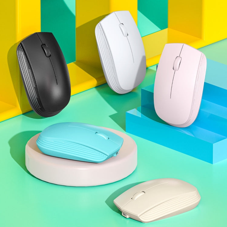 811 3 Keys Laptop Mini Wireless Mouse Portable Optical Mouse, Spec:, Charging Version (Black), Charging Version (White), Charging Version (Pink), Charging Version (Blue), Charging Version (Beige), Double Model (Black), Double Model (White)             ...
