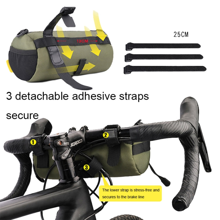 Rhinowalk RK9103 2.4L Outdoor Sports Cycling Front Bag Bicycle Waterproof Handlebar Bag(Camouflage Gray)