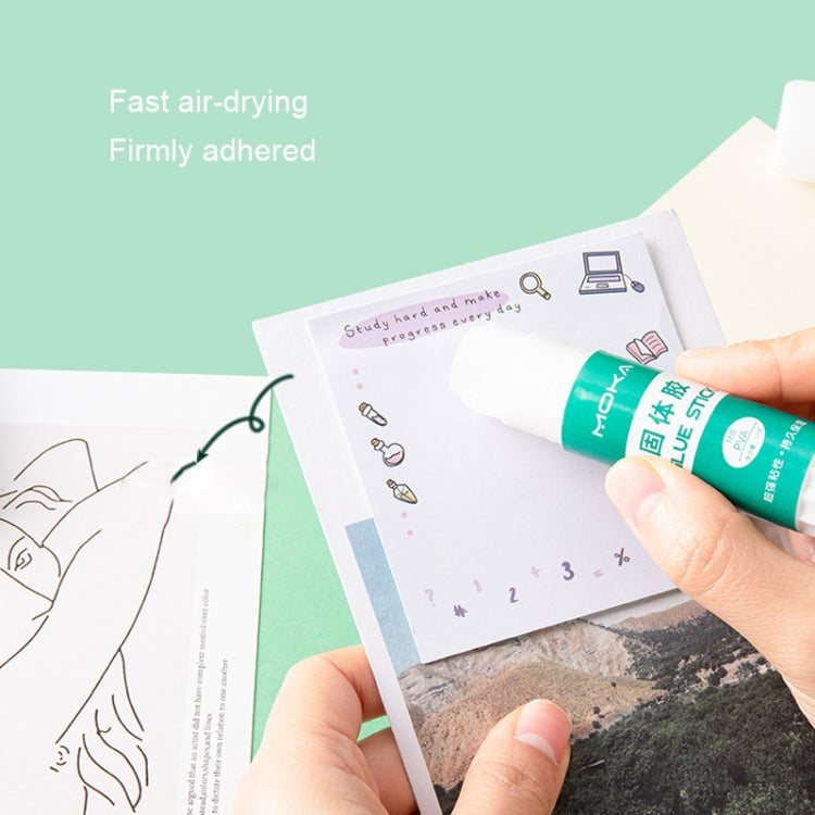 24pcs 8g MOKA Solid Glue Student Stationery Children Handmade Solid Glue Stick