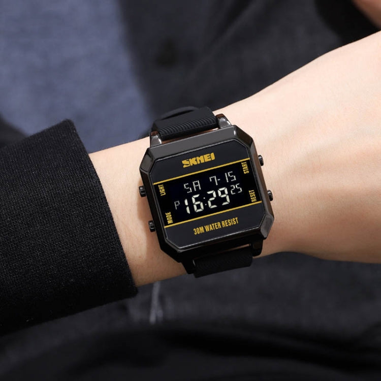 SKMEI 1848 Fashion Multifunctional Student Sports Waterproof Men Watch, 1848(Red), 1848(Black), 1848(Yellow)