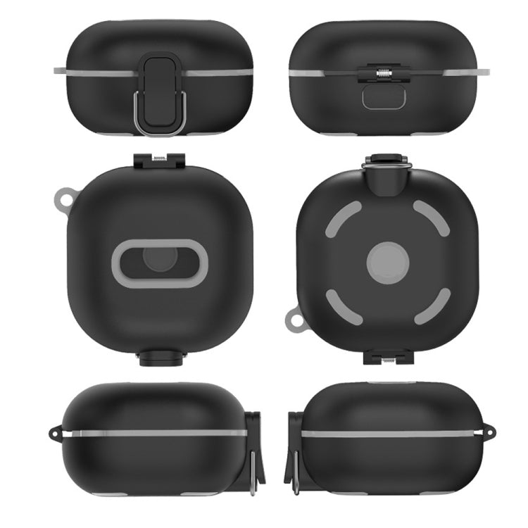 D10 For Samsung Galaxy Buds Live/Buds Pro/Buds 2 Shockproof Earphone Protective Cover Conjoined Switch