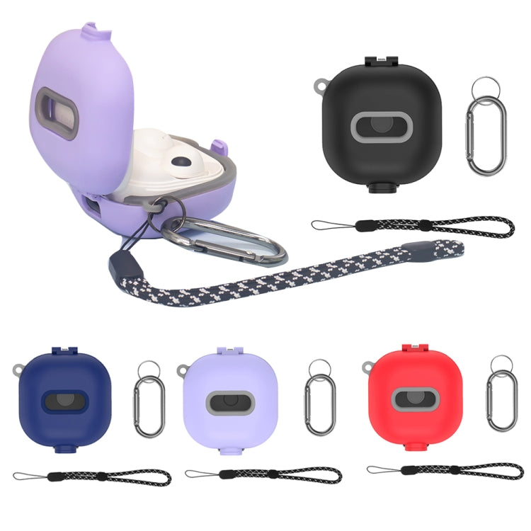 D10 For Samsung Galaxy Buds Live/Buds Pro/Buds 2 Shockproof Earphone Protective Cover Conjoined Switch