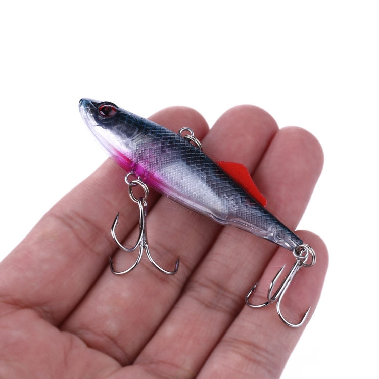 HENGJIA VI032 Full Swimming Layer VIB Fake Bait Plastic Fish Bait, Size: 7cm 16.5g(1)